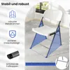 GOPLUS Klappstühle 4er Set, Stühle klappbar aus Kunststoff Produktbild-Vorschau 4