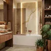 Badewannenschutzwand REA Elegant 80 Brush copper Produktbild-Vorschau 2