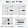 Sistema di cassette per le lettere Wiltec 12 bianco 945 x Anteprima dell’immagine prodotto 7
