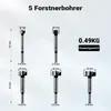 Wiltec Forstner-Bohrersatz 5-teilig, Lochbohrer in 5 Größen Produktbild-Vorschau 4