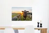 MuchoWow® Poster Kühe - Sonne - Zaun 90x60 cm - Produktbild-Vorschau 5