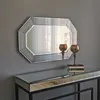 Skye Decor, A311Y, miroir mural, argent, MDF, 100 x 60 x Voir les images du produit 1
