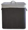 Ekspand | Panier à linge en bambou - Gris - 150 L - avec Voir les images du produit 3