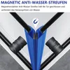 IMPTS Duschkabine Eckeinstieg 90x90cm Mattschwarz Dusche Produktbild-Vorschau 9