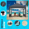 Pavillon 2.5x2.5m?Faltpavillon Wasserdicht?Winterfest?UV Produktbild-Vorschau 3