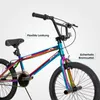 Vélo BMX pour enfants de 20 pouces, avec revêtement par Voir les images du produit 6