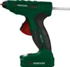 A cordless hot glue gun is shown against a white background. Produktbild-Vorschau