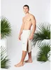 Kilt frotte wiązany OEKO-TEX® Standard YEYE  Nature Biały Podgląd zdjęcia produktu 5
