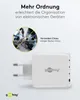 USB-C™ PD GaN Multiport-Schnellladegerät (68 W) weiß 3x Produktbild-Vorschau 5