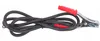 A black jumper cable with red-tipped clamps is laid out on a white background. Produktbild-Vorschau