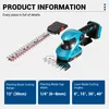 Drillpro Akku Gartenwerkzeug Set 3in1 mit 8 Zoll Kettensäge Produktbild-Vorschau 8
