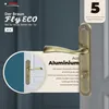 DOMINO Türgriff 78 Drückergarnitur WC - Badezimmer Set| Produktbild-Vorschau 6