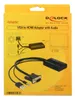 Delock 62597 VGA Adapter Delock D-Sub15 +Audio -> HDMI A Vista previa de la imagen del producto 2