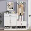 MODFU Vestiaire d’Entrée Complet - Meuble avec 4 Portes, 1 Voir les images du produit 7
