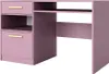 A pink desk with gold handles against a white background. Náhľad obrázku produktu