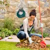 Relaxdays Gartenschlauchhalter, Gusseisen, Eule, mit Motiv, Produktbild-Vorschau 3