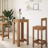 vidaXL Barový stůl Artisan dub 51x50x103,5 cm materiál na Náhled obrázku produktu 3