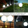 LUMILED 4 Stück Solar Gartenleuchte Solarlampe Solarkugeln Produktbild-Vorschau 9