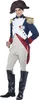 Costume Napoleone Imperatore francese blu-bianco-rosso - XL Anteprima dell’immagine prodotto 1