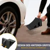 LZQ Sada 2 klínů na kola, robustní plastové klíny na Náhled obrázku produktu 3