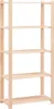 vidaXL Scaffale a 5 ripiani 80×38×170 cm pino massiccio 250 Anteprima dell’immagine prodotto 7