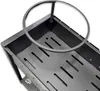 A close-up view of a metal grill with a circular holder on top. Produktbild-Vorschau