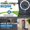 4rain AZURA 2w1 zbiornik na deszczówkę 120 l graphite grey Podgląd zdjęcia produktu 5