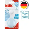 NUK Brusthütchen Silikon Gr. L 2Stück Stillhütchen mit Produktbild-Vorschau 1