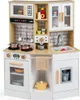 COSTWAY Cuisine pour enfants, cuisine en bois avec 10 Voir les images du produit 1