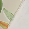 SCHÖNER LEBEN. Kissenhülle Blätter Zweige beige grün rot Produktbild-Vorschau 8