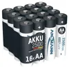 ANSMANN Akku Mignon AA 2500 mAh1,2V Ni-MH, 16 Stück Produktbild-Vorschau 1