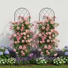 Treillis Relaxdays, lot de 2, H x l : 140 x 38 cm, métal, Voir les images du produit 2