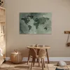 MuchoWow® Poster Weltkarte - Aquarell - Grau 90x60 cm - Produktbild-Vorschau 6