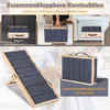 Ikodm Skládací dřevěná rampa a schody pro psy  Pomůcka pro Náhled obrázku produktu 9