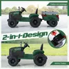 COSTWAY Elektrický traktor s přívěsem, 24V traktor s Náhled obrázku produktu 8