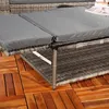 Meble ogrodowe Mucola Polirattanowy fotel wypoczynkowy Sofa Podgląd zdjęcia produktu 5