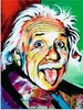ARTland Glasbild Einstein Größe: 60x80 cm Produktbild-Vorschau 1