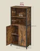 VASAGLE Highboard Küchenschrank, verstellbare Regalebene, 2 Produktbild-Vorschau 6