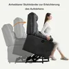 Happy Home elektrisch relaxsessel mit liegefunktion, Produktbild-Vorschau 4