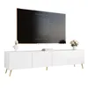 Idohome TV Lowboard Angel 200 cm Weiß Hochglanz – Schrank Produktbild-Vorschau 9