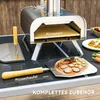 Zewnętrzny piec do pizzy Outsunny Piec do pizzy opalany Podgląd zdjęcia produktu 7
