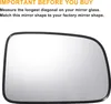 Rétroviseur De Voiture Droit Avec Verre De Remplacement Et Voir les images du produit 4