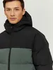 Close-up of a man wearing a puffer jacket. Produktbild-Vorschau
