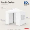 ONBEST Pavillon 3x3 | Wasserdicht | faltbar | Grau | mit Produktbild-Vorschau 2