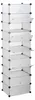 Scaffale per scarpe Relaxdays a 10 ripiani, grande mobile Anteprima dell’immagine prodotto 8
