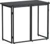 vidaXL Składany stół ogrodowy czarny 90x51x75 cm z Podgląd zdjęcia produktu 12