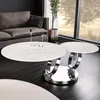 riess-ambiente Design Couchtisch DANCING RINGS weiß rund Produktbild-Vorschau 17