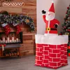 MONZANA Aufblasbarer Weihnachtsmann im Kamin 178 cm Produktbild-Vorschau 8