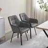 CLIPOP Esszimmerstühle 2er Set, Esszimmerstühle Drehbar mit Produktbild-Vorschau 2