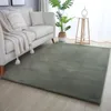 Teppich Läufer Wohnzimmer Grün 80x150 Unicolor - Einfarbig Produktbild-Vorschau 2